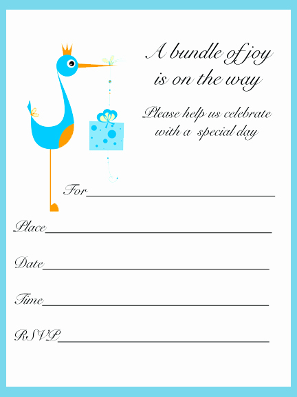 Downloadable Baby Shower Invitation Templates Elegant Cool Free Template Printable Baby Shower Invitation for
