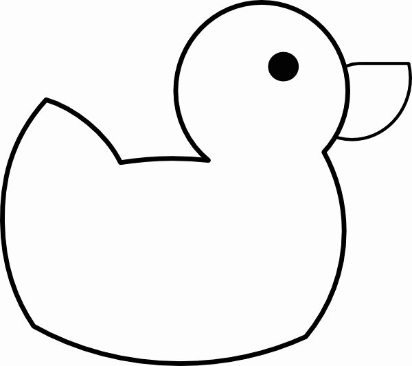 Duck Cut Out Shapes Awesome Duck Coloring Pages for Kids Preschool and Kindergarten