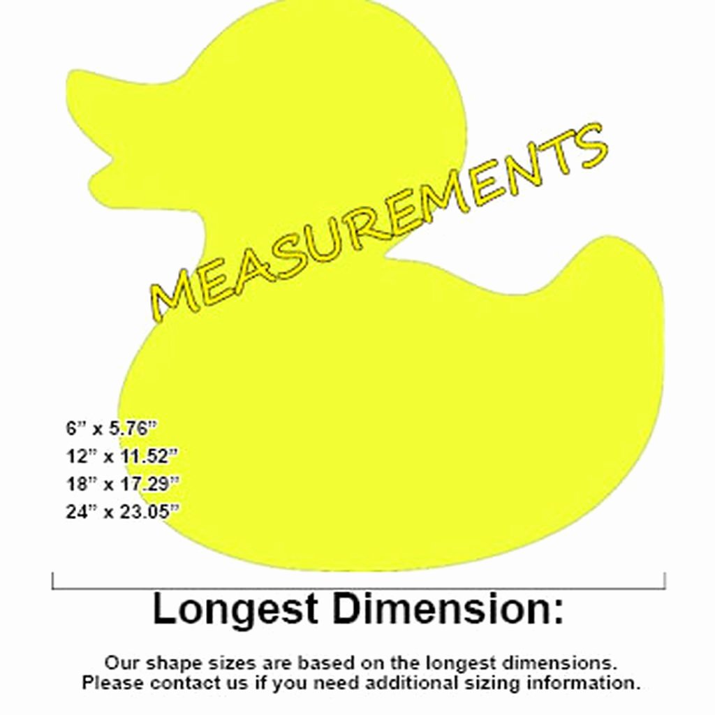 Duck Cut Out Shapes Fresh Rubber Duck Unfinished Cutout Wooden Shape Paintable Mdf