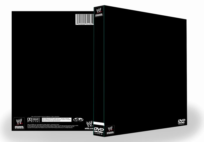 Dvd Cover Design Template Awesome Free Wwe 2007 Dvd Cover Template