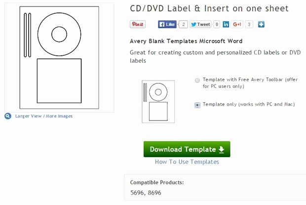 Dvd Label Template Unique Create Your Own Cd and Dvd Labels Using Free Ms Word Templates