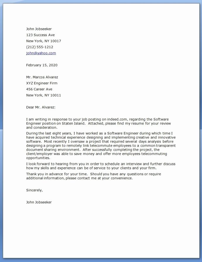 Electrical Engineering Cover Letter Sample Unique Civil Engineering Cover Letter Examples Application