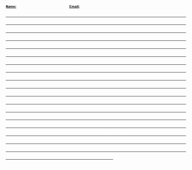 Email Sign In Sheet Fresh Sign In Sheet Template Google Docs