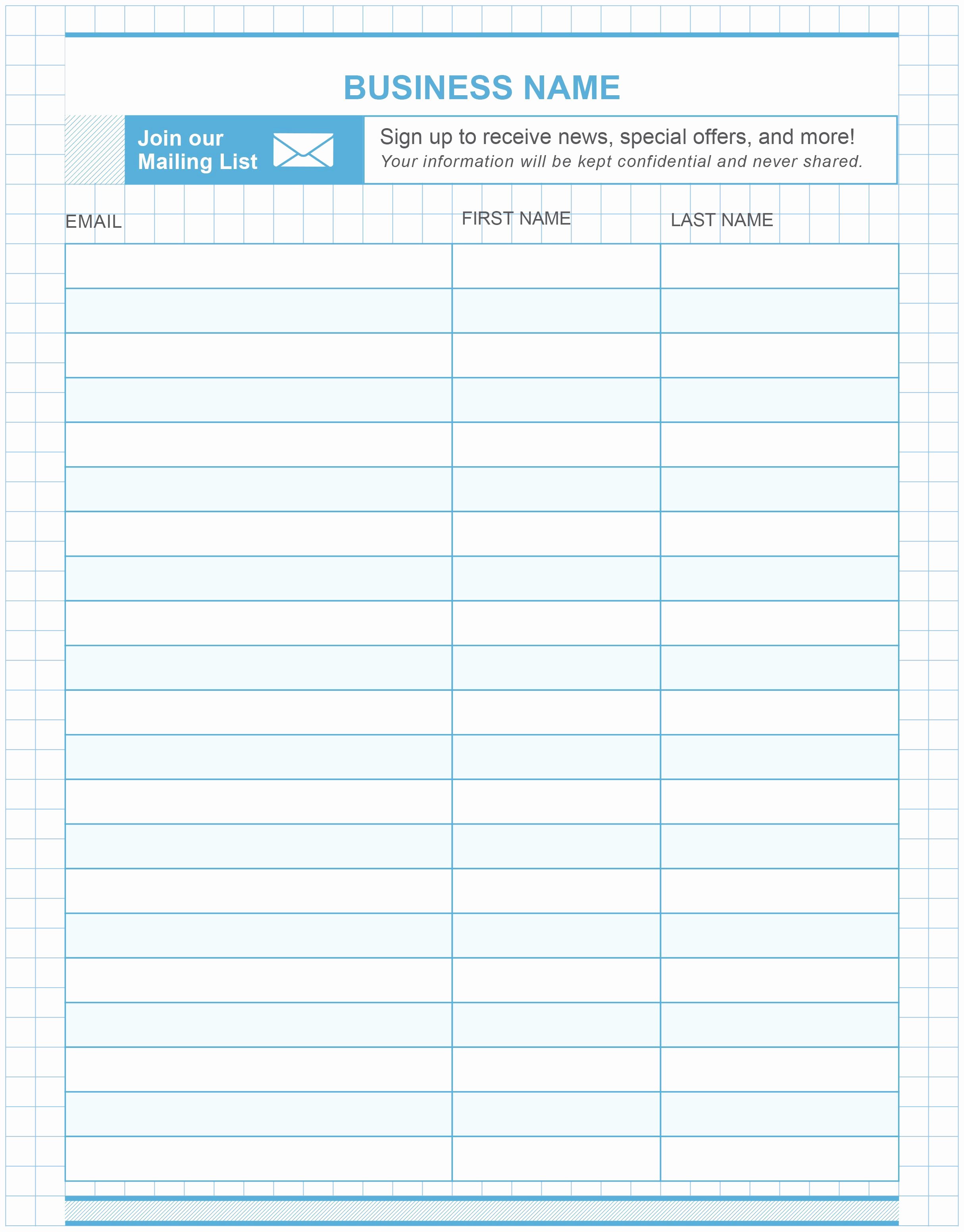 Email Sign In Sheet Inspirational Pin by Constant Contact On Grow Your Email List