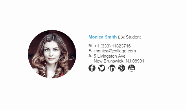Email Signature for College Graduate New College Student Email Signature Tips and Examples