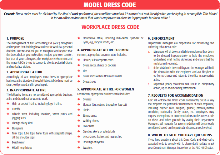 Employee Dress Code Policy Sample Awesome Quotes About Dress Code for Work Quotesgram