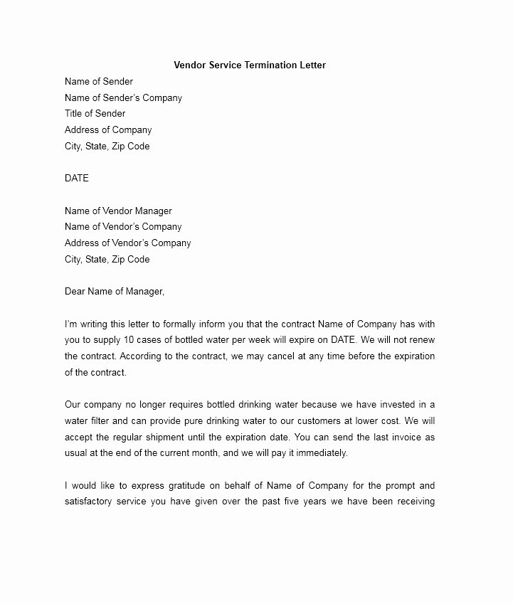 End Of Contract Letter Sample Fresh 35 Perfect Termination Letter Samples [lease Employee