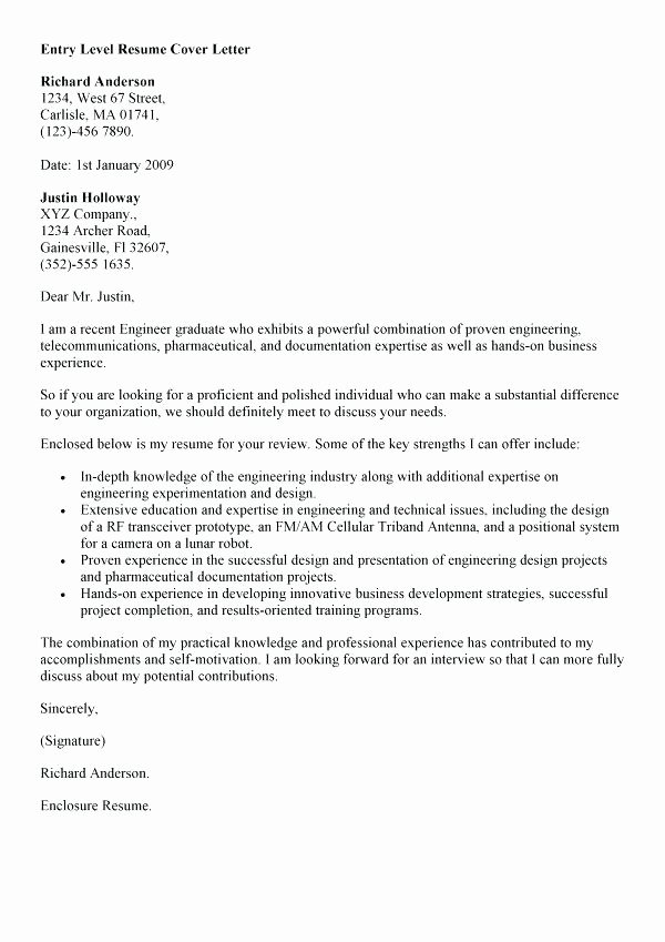 Entry Level Cover Letter Example Inspirational 7 8 Case Manager Cover Letter