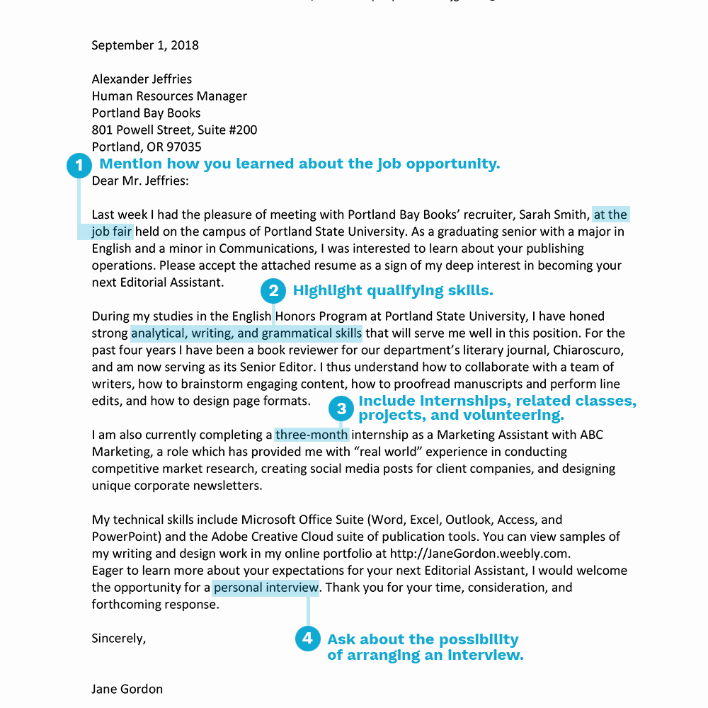 Entry Level Cover Letter Example Unique Entry Level Cover Letter Examples and Writing Tips