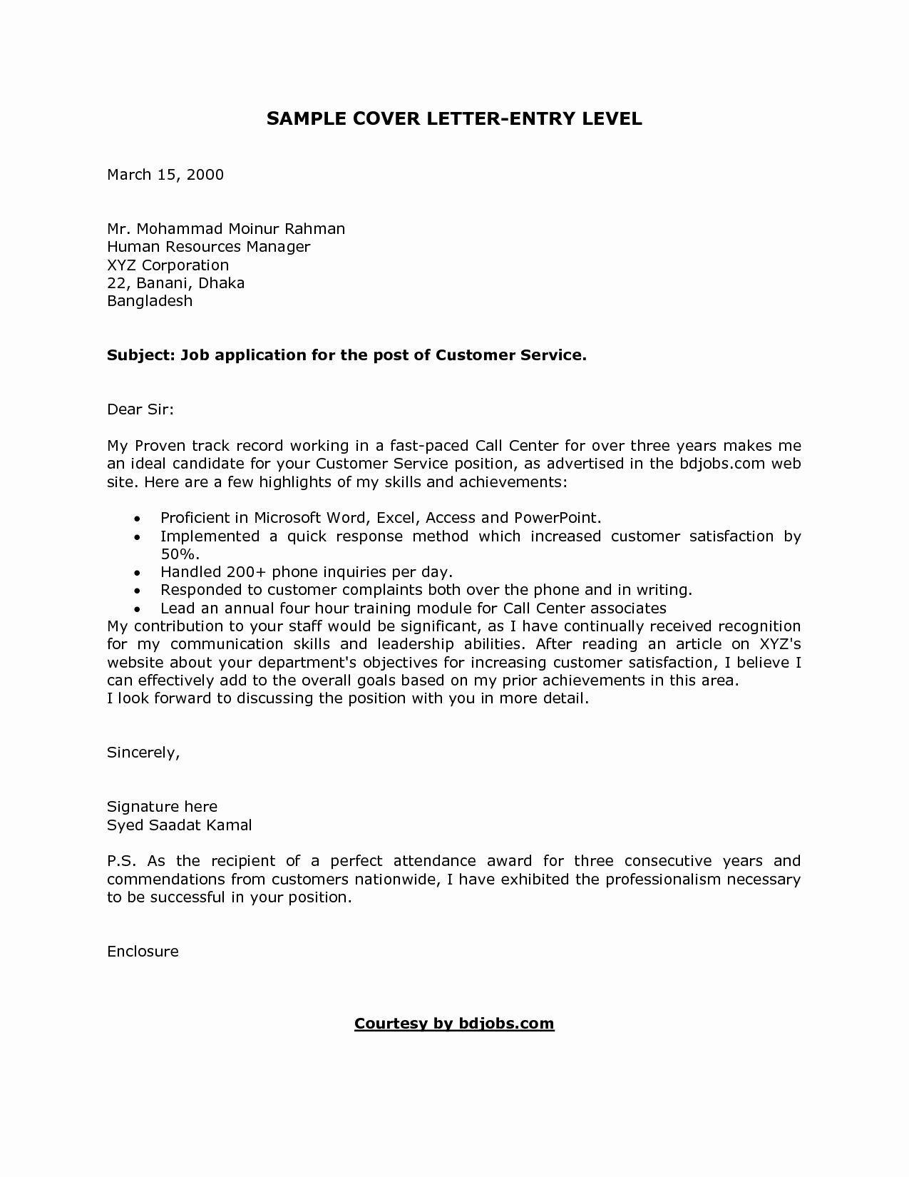 Entry Level Cover Letters Samples Awesome Cover Letter format Creating An Executive Cover Letter