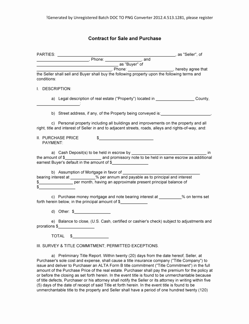 Example Of A Land Contract Awesome 20 Printable Blank Contract Template Examples Thogati