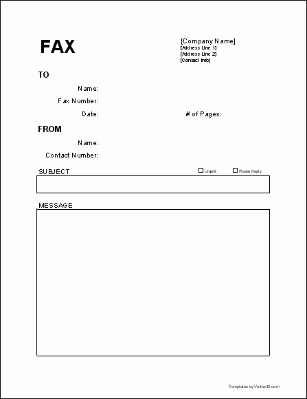 Example Of Fax Cover Sheet Lovely [free] Fax Cover Sheet Template