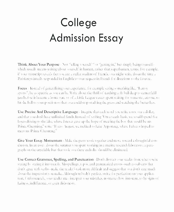 Examples Of Personal Narratives Awesome Writing A College Application Essay Narrative