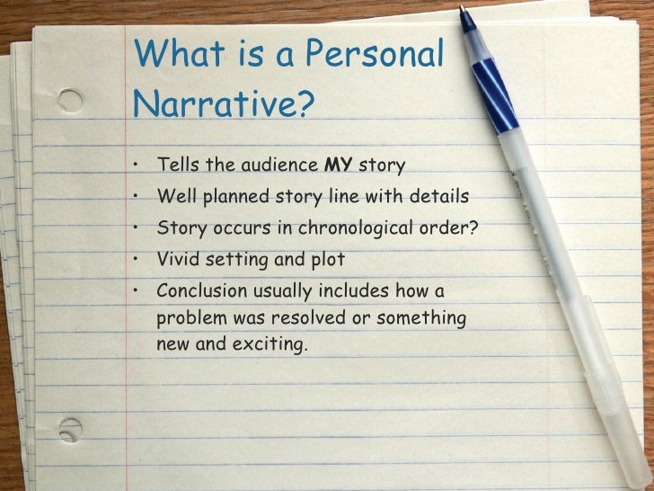 30 Examples Of Personal Narratives Example Document Template