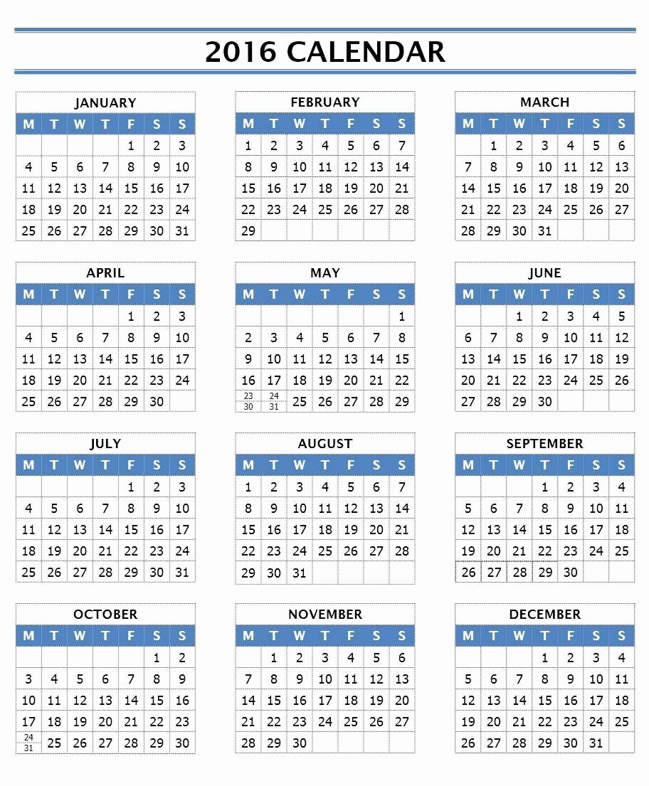 Excel 2010 Calendar Template Lovely Annual Calendar Portrait In Excel