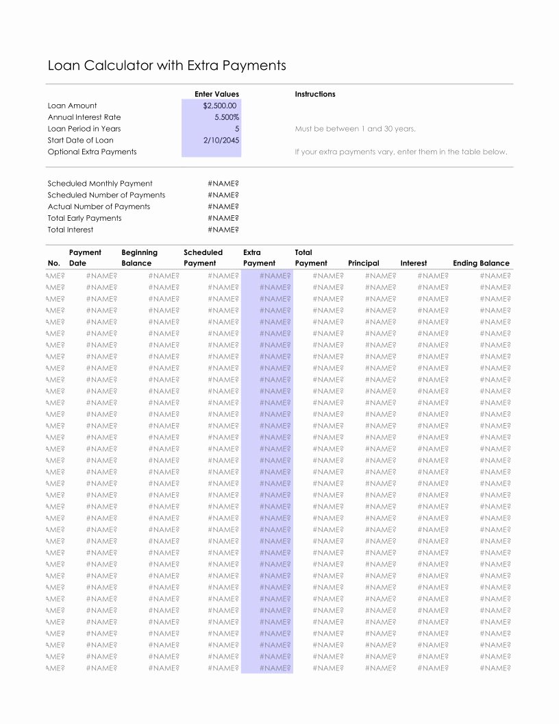 Excel Car Loan Calculator Awesome Car Loan Calculator Excel Pdf Google Sheet Excel