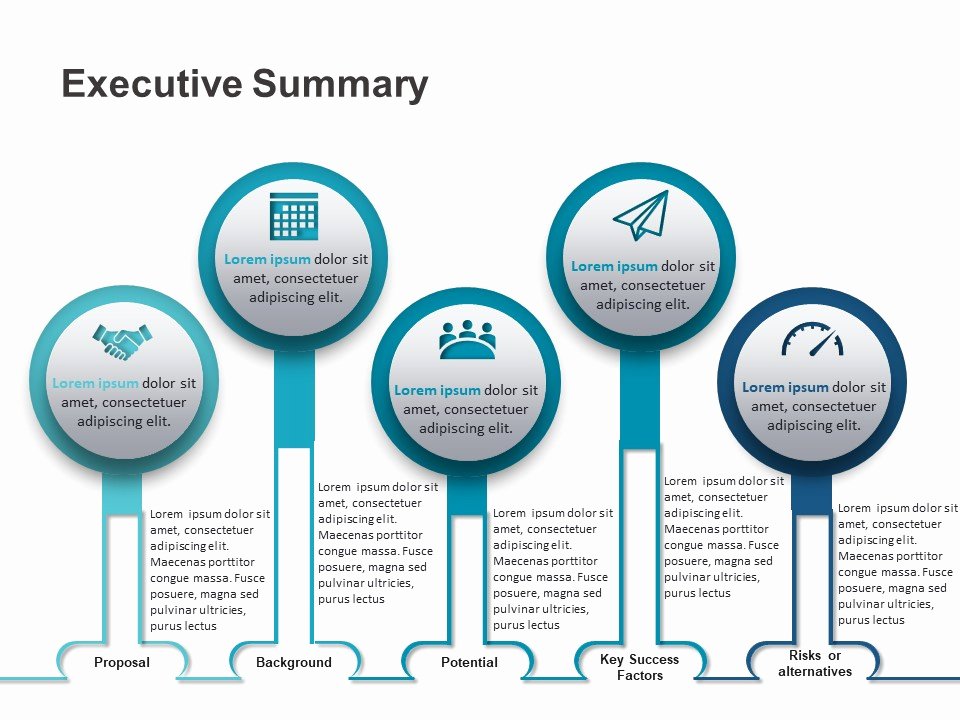 Executive Summary Ppt Template Awesome Executive Summary Powerpoint Template 1