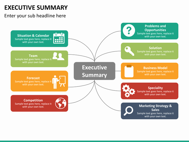 Executive Summary Ppt Template Unique Executive Summary Powerpoint Template