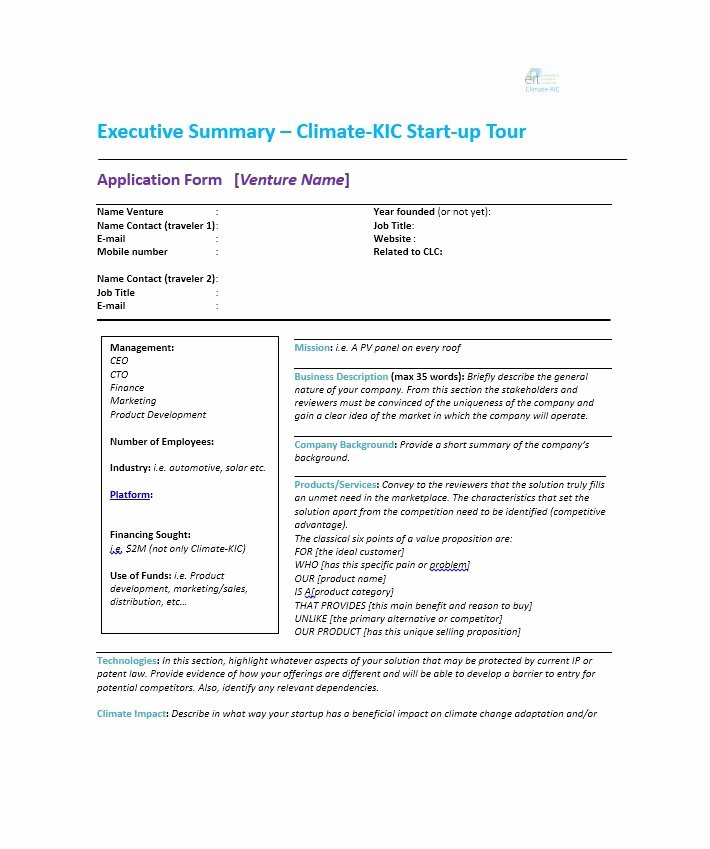 Executive Summary Template for Report Unique 30 Perfect Executive Summary Examples &amp; Templates