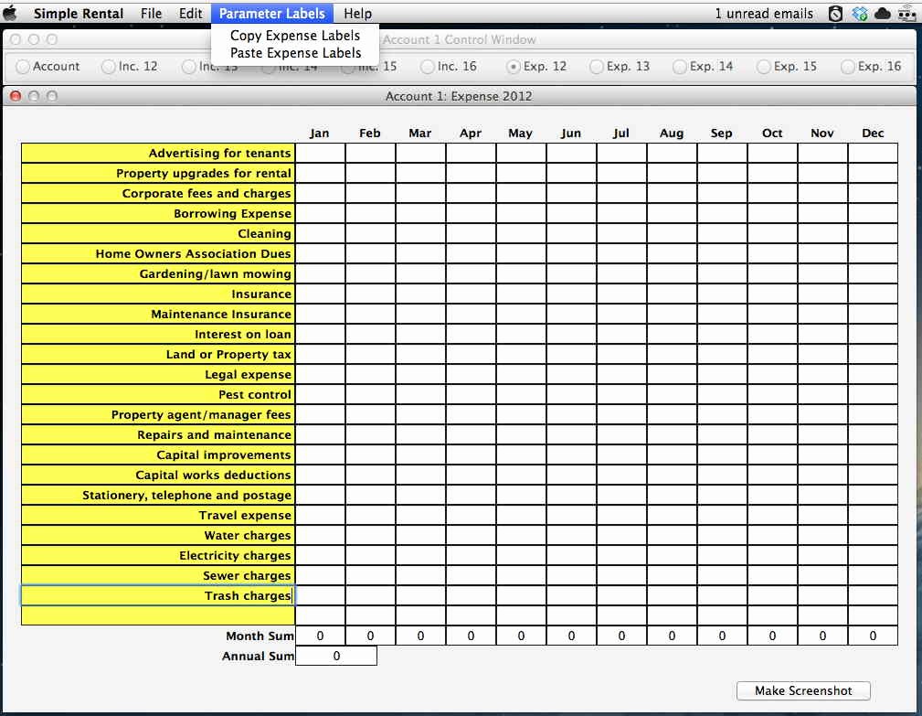 Expense and Income Spreadsheet New Profit and Expense Spreadsheet Expense Spreadsheet Profit