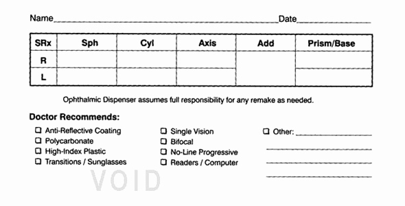 Eye Doctor Prescription Template Lovely How Do You Read This Eye Glasses and Contacts Prescriptions