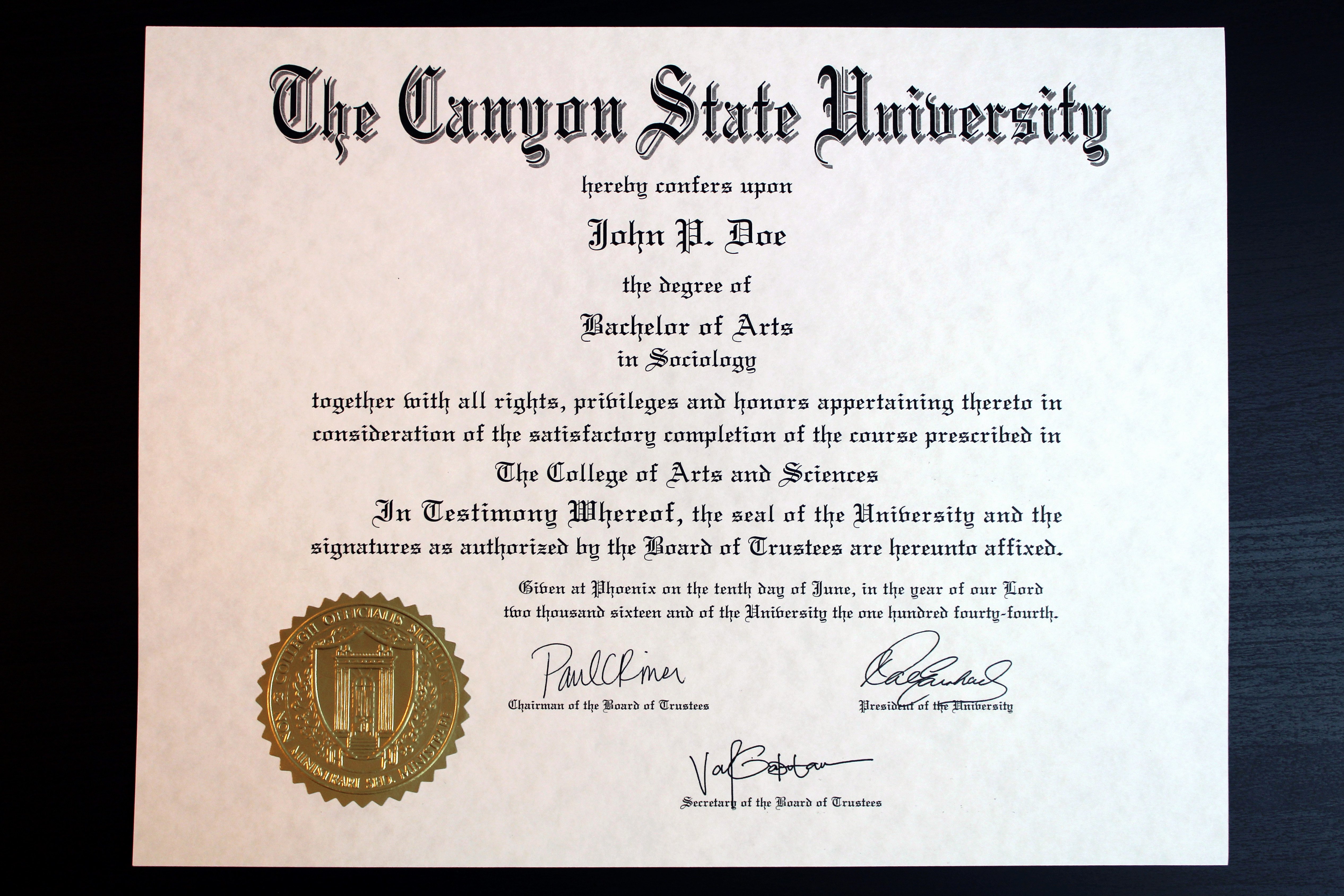 Fake Degree Certificate Template Fresh Buy A Fake College Diploma Line