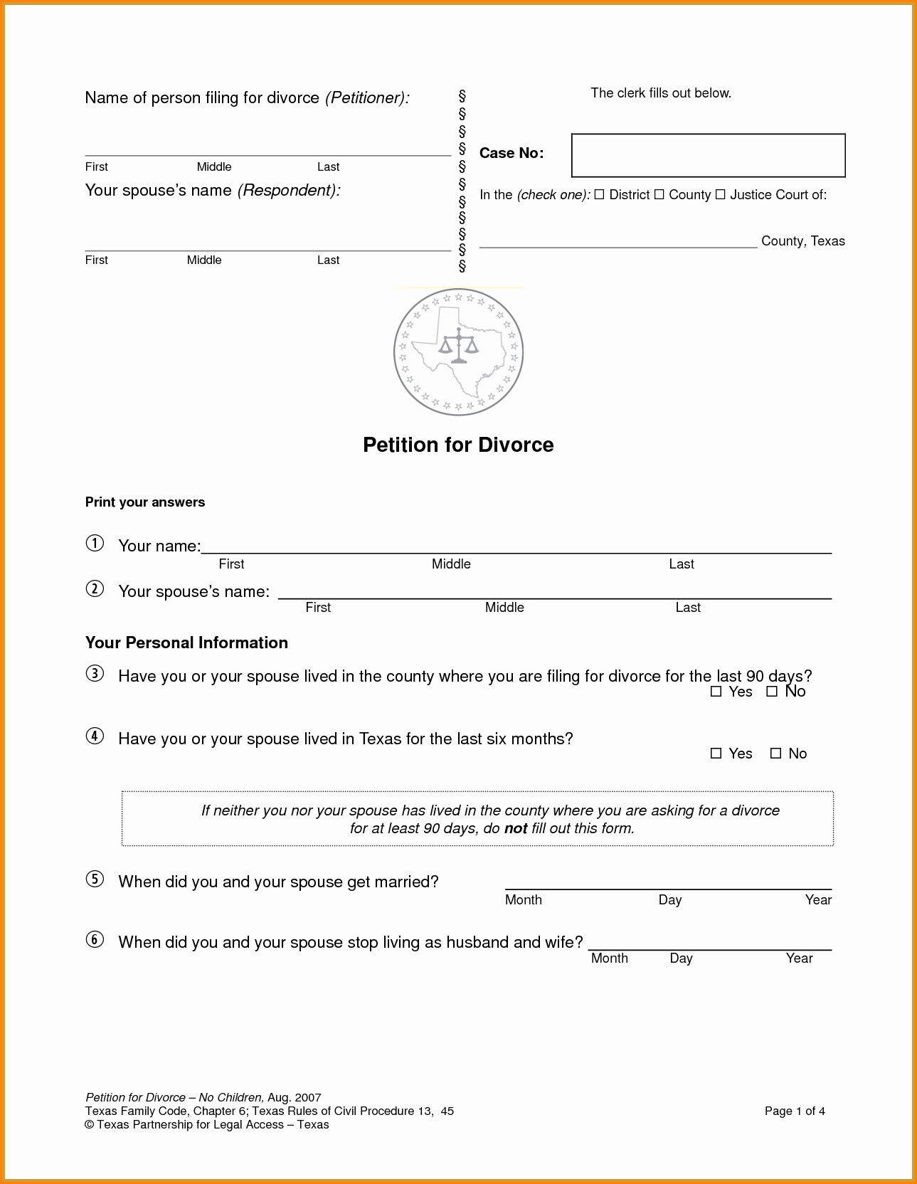 Fake Divorce Certificate Template Awesome Fake Divorce Papers