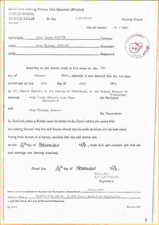 Fake Divorce Certificate Template Elegant Fake Divorce Certificate Picture – south Carolina Divorce