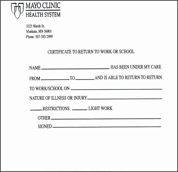 Fake Doctors Note Free Printable Unique 10 Download Free Doctor Note Template Sampletemplatess