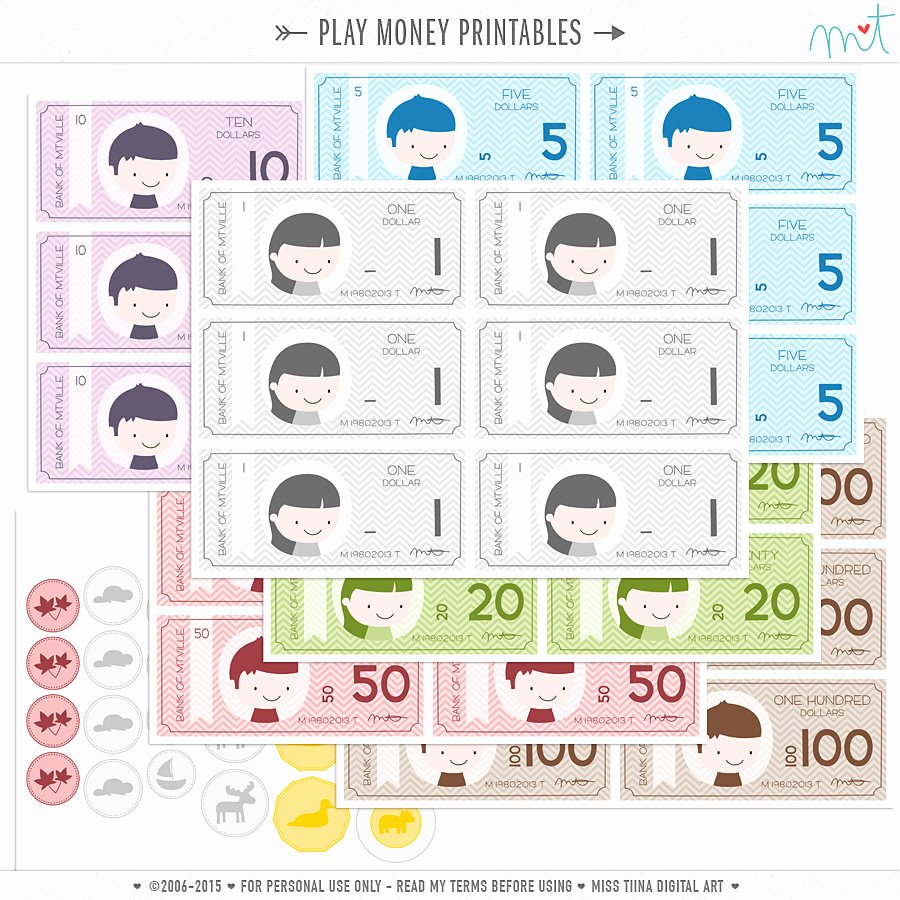 Fake Money Template Word Inspirational Play Money Printable Canadian Printable 360 Degree