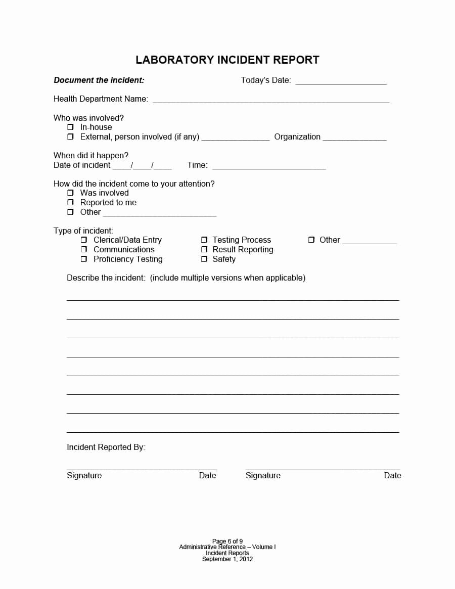 Fake Police Report form Awesome 20 Police Report Template &amp; Examples [fake Real]