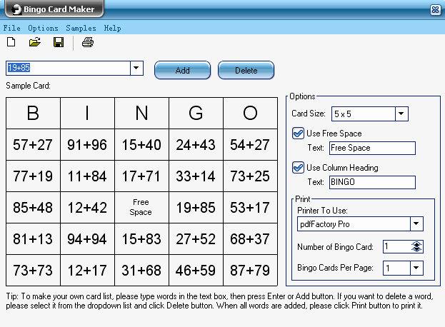 Fake Report Card Generator Luxury Freeware Download Excel Bingo Card Generator