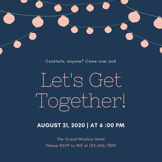 Family Get together Invitation Letter Fresh Customize 675 Get to Her Invitation Templates Online