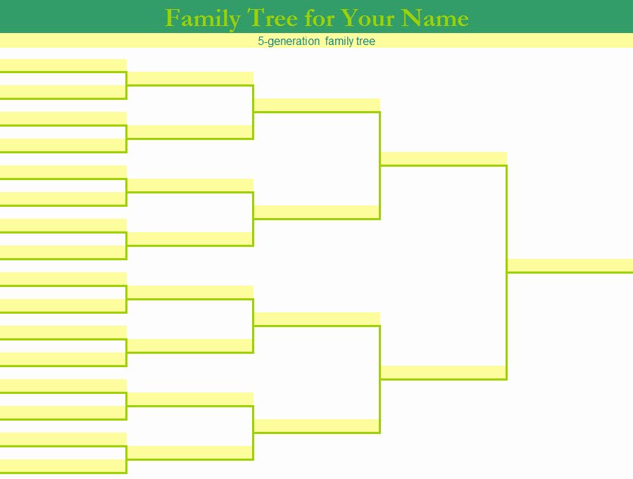 Family Health Tree Template Luxury Multi Option Family Tree Template My Excel Templates