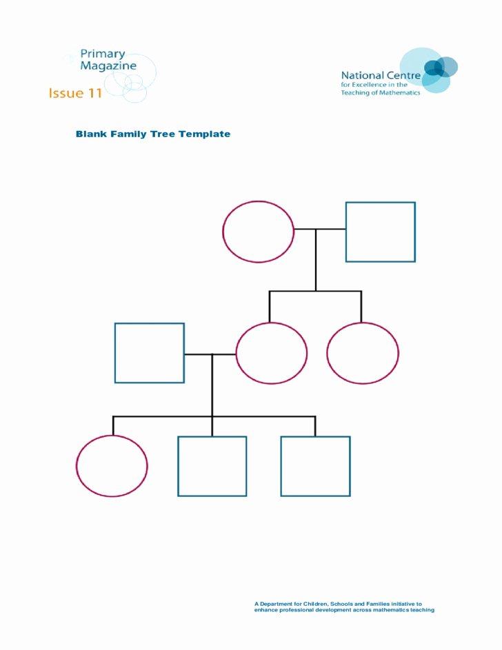 Family Health Tree Template Unique Blank Family Tree Template Free Download