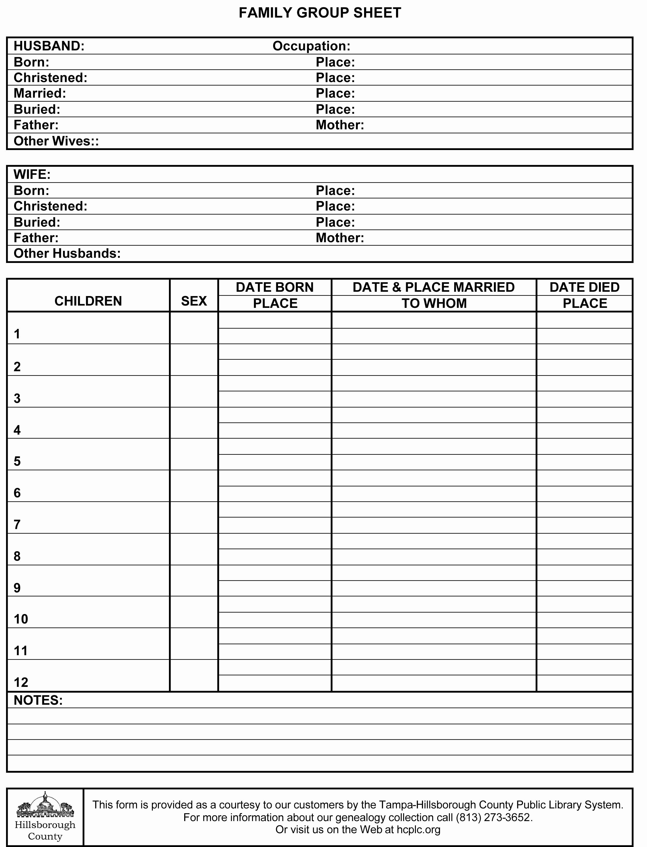 Family Tree Worksheet Printable Awesome Family Group Sheet Pile Information About An Ancestor
