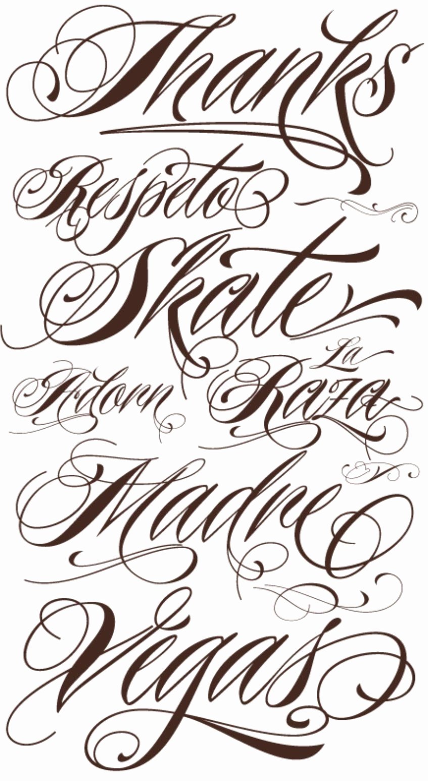 Fancy Cursive Fonts for Tattoos Inspirational Fancy Cursive Fonts Alphabet for Tattoos Fancy Cursive