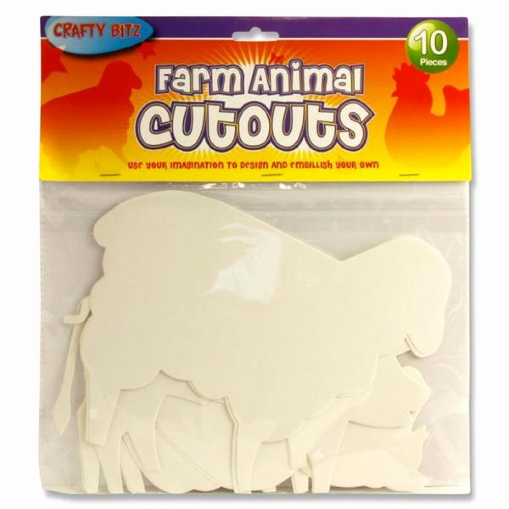 Farm Animal Cut Outs Inspirational Crafty Kidz Paper Farm Animals Cutouts