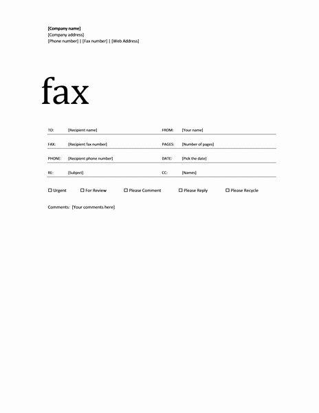 Fax Cover Sheet Word Template Fresh Blog Archives Backupertax