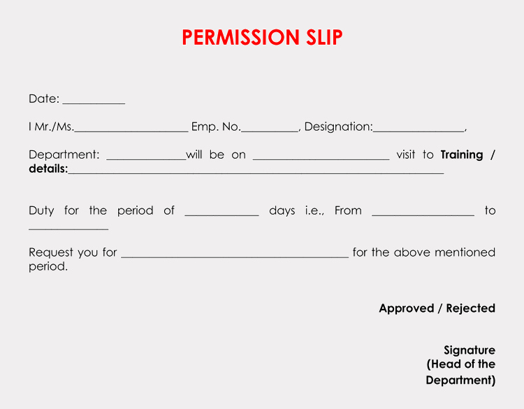 Field Trip Permission Slip form Fresh Blank Field Trip Permission Slip Templates &amp; forms Word Pdf