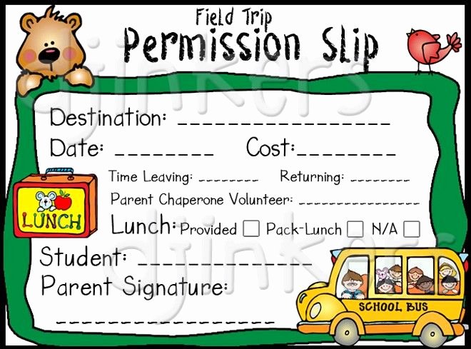 Field Trip Permission Slip form Inspirational Field Trips are something I Plan On Taking Many Of when I