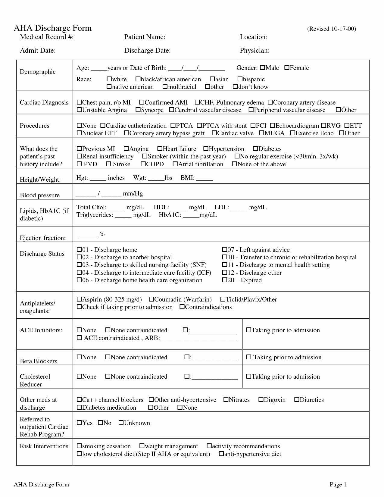 Fillable Hospital Discharge Papers Awesome 9 Best Of Free Printable Hospital Discharge forms