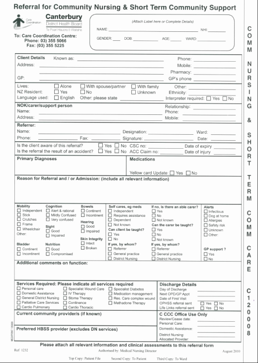 Fillable Hospital Discharge Papers Fresh Patient Discharge form
