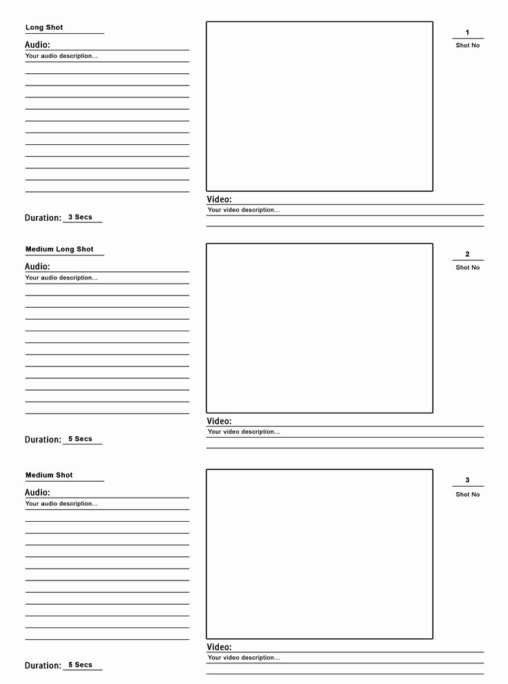 Film Story Board Template New Film Storyboard Template Google Search