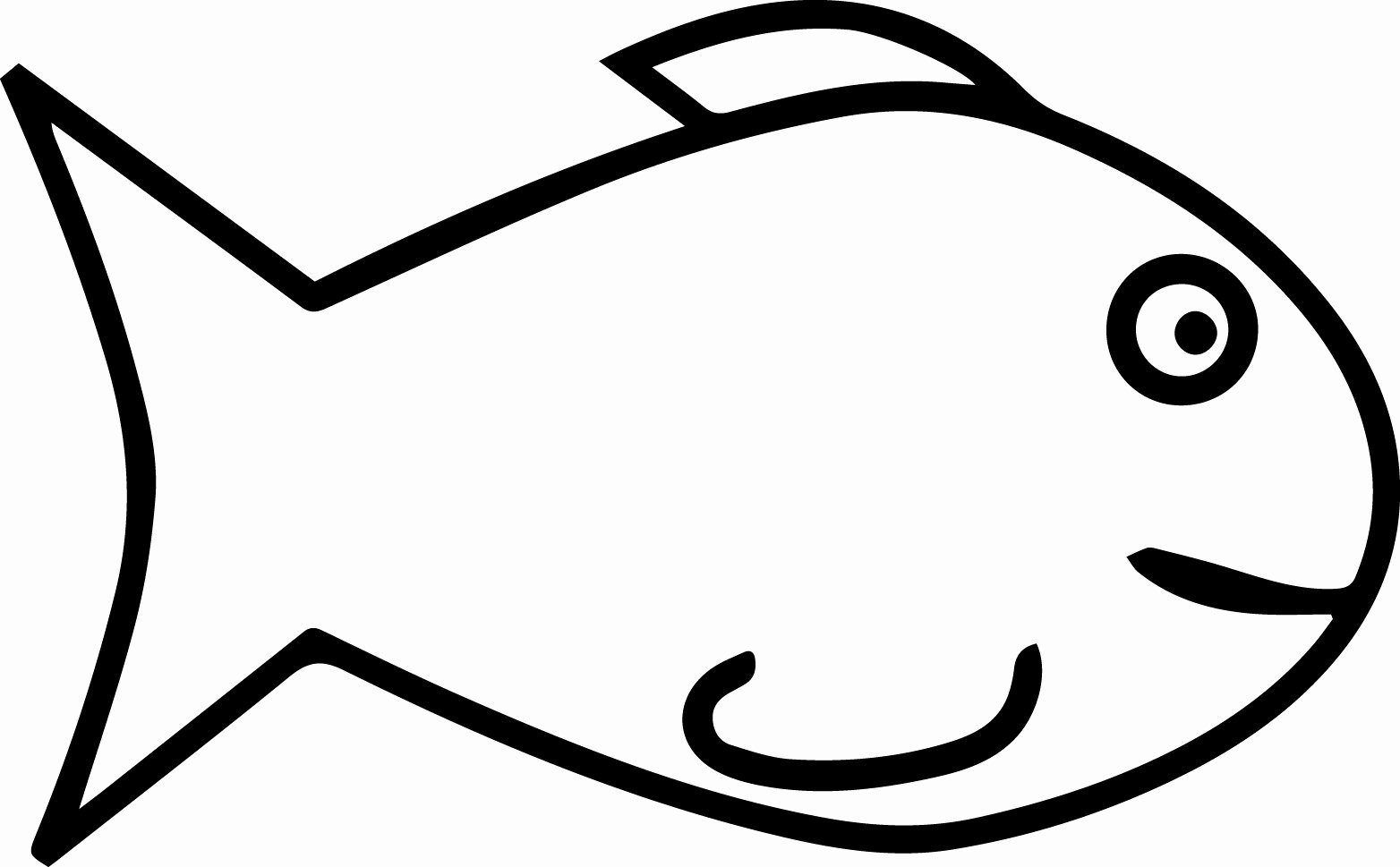 Fish Pictures to Print Awesome Fine Cartoon Fish Coloring Page Sheet