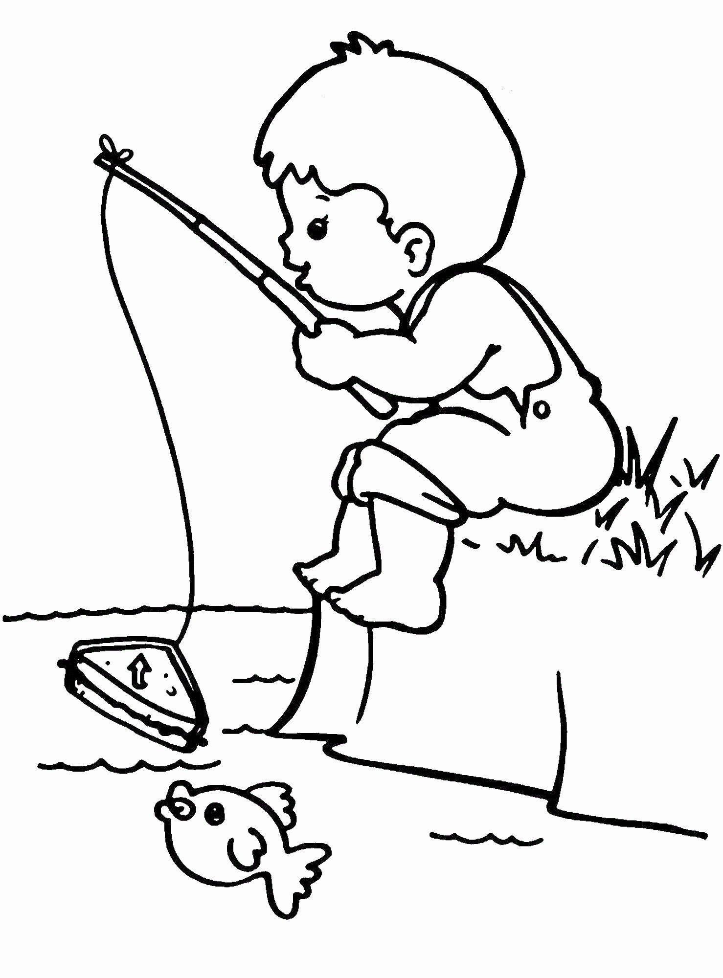Fish Pictures to Print Elegant Fishing Coloring Pages Best Coloring Pages for Kids