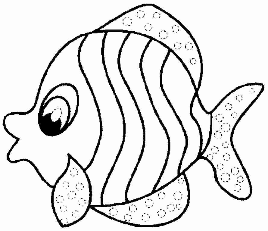 Fish Pictures to Print Lovely Fish Coloring Pages for Preschool Preschool and Kindergarten