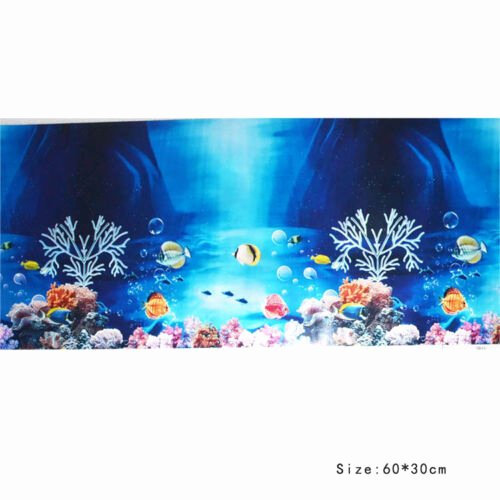 Fish Tank Background Paper New Convenient Oil Paper Aquarium Landscape Poster Fish Tank