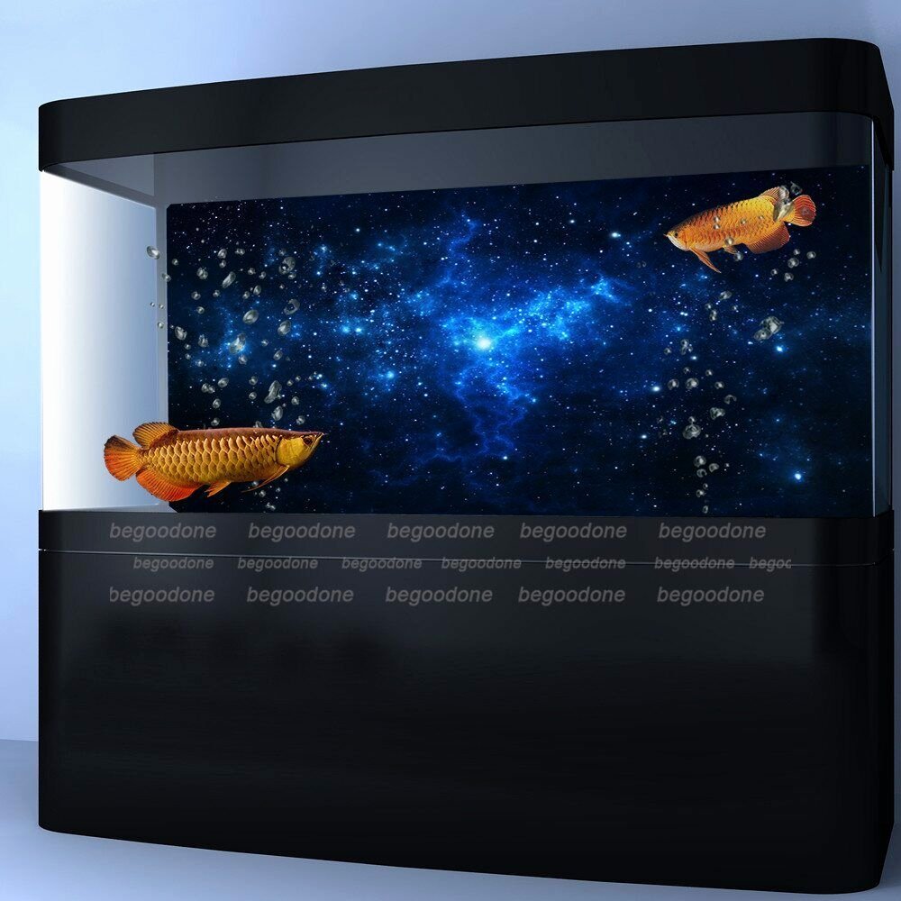 Fish Tank Background Paper Unique Star Dust Galaxy Aquarium Background Poster Fish Tank