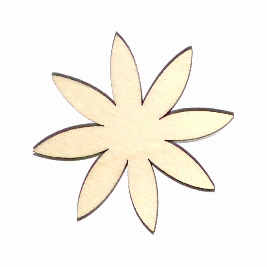 Flower Shapes to Cut Out Beautiful Daisy Flower Unfinished Wood Shape Cut Out Df5019 Crafts